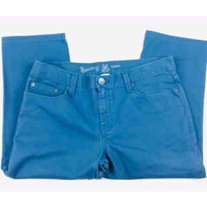Roebuck & Co. Jeans Women's 34"X30" Skinny Straight‎ Leg Capris 21" Inseam
